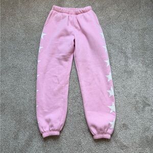 StarFit Pink Star Sweatpants